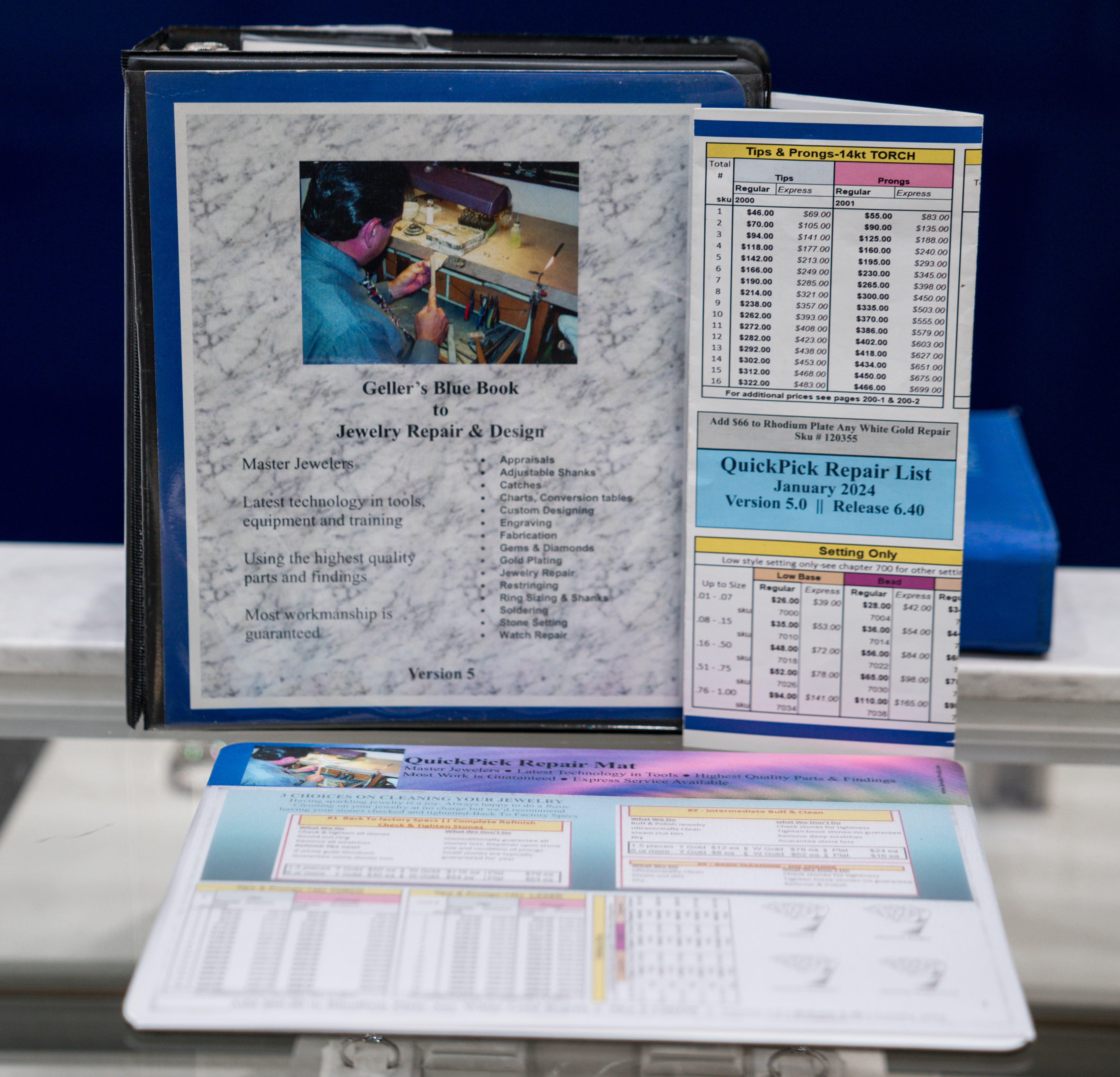 Upgrade from Spiral Bound Price Book to the release 6.50 kit
